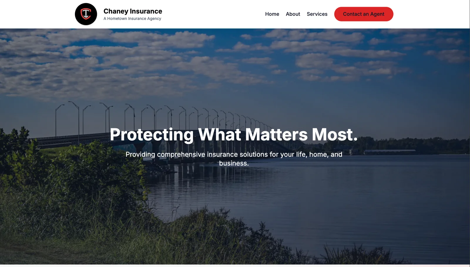 Chaney Insurance Website